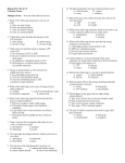 EOC Review - Chavis Biology