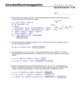 circuits - worksheet..