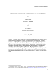 Optimal Fiscal Federalism in the Presence of Tax Competition