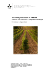 The wine production in FYROM - Epsilon Archive for Student Projects