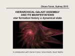 HIERARCHICAL GALAXY ASSEMBLY AND ITS MANIFESTATIONS