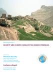 Security and Climate Change in the Arabian Peninsula