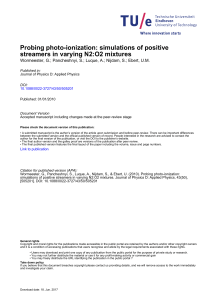 Probing photo-ionization: simulations of positive streamers in