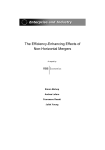 The Efficiency-Enhancing Effects of Non