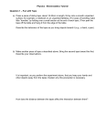 Physics - Electrostatics Tutorial Question 1 – Fun with Tape a) Press