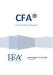 complete course brochure - Institute for Financial Analysts