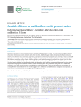 Candida albicans in oral biofilms could prevent caries