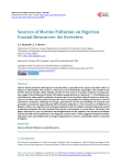 Sources of Marine Pollution on Nigerian Coastal Resources: An