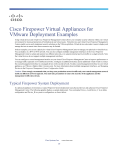 Cisco Firepower Virtual Appliances for VMware Deployment Examples