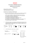 1P1, 2013-14, Thermofluid Mechanics: examples paper 2
