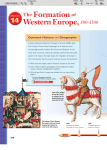 The Formation of Western Europe,800–1500