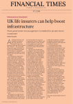 UK life insurers can help boost infrastructure