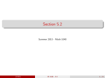 Section 5.2 - Math.utah.edu