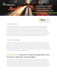 Amazon Web Services Acceleration