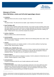 Atrial Fibrillation, stroke and LAA - Glossary