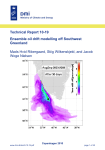 Technical Report 10-19 Ensemble oil drift modelling off