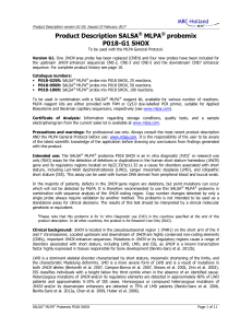 Product description P018-G1 SHOX-v03 - MRC