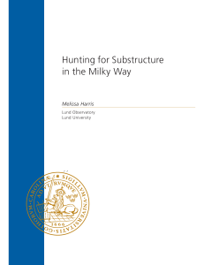 Hunting for Substructure in the Milky Way