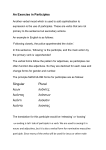 Singular Plural λυων λυόντες λυόντος λυόντων λυόντι λυουσιν λυόντα