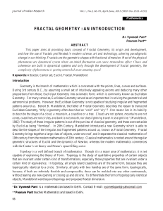 fractal geometry : an introduction