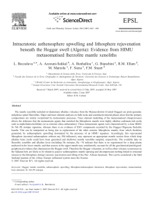 Intracratonic asthenosphere upwelling and lithosphere rejuvenation