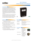 SAE-1100 Series Carbon Monoxide (CO) Detectors