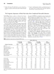 The prognostic importance of body mass index after