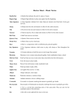 Review Sheet - Music Terms