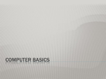 Computer Basic Overview