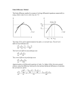 Finite Difference Method The finite difference method is a means of
