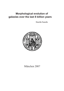 Morphological evolution of galaxies over the last 8 billion years