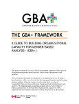 GBA+ Framework