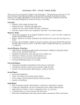 Astronomy 2291 – Exam 3 Study Guide