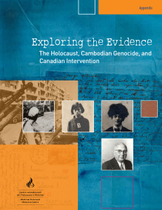 Exploring the Evidence, The Holocaust, Cambodian Genocide, and