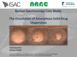 Raman Spectroscopy Case Study: The Dissolution of Amorphous