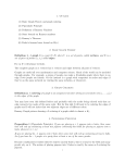 1. Outline (1) Basic Graph Theory and graph coloring (2) Pigeonhole