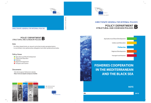 fisheries cooperation in the mediterranean and the black sea