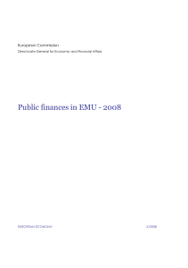 finances in EMU – 2008 - European Commission