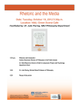 Rhetoric and the Media - Northern Arizona University