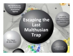 Escaping the Last Malthusian Trap