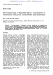 The haematology of hyperthyroidism