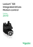 Lexium™ 32i Integrated drives Motion control