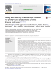 Safety and efficacy of endoscopic dilation for primary and
