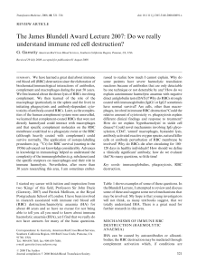 Do we really understand immune red cell destruction?