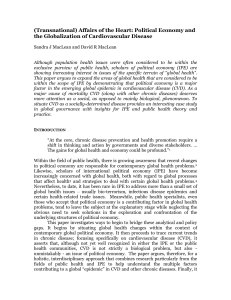 (Transnational) Affairs of the Heart: Political Economy and the