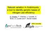 Natural variation in Arabidopsis, a tool to identify genetic bases of