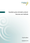 Quarterly gross domestic product: Sources and methods (fourth