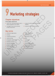 Marketing strategies - Cambridge University Press