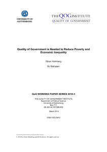 2010:3 - Quality of Government Institute