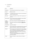 2.2 Cell Metabolism Definitions Term Definition Metabolism All the